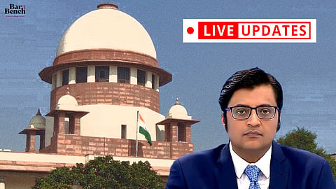 Arnab Goswami moves SC challenging Maharashtra Assembly's breach of privilege notice against him: LIVE UPDATES 