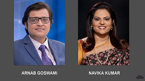 Arnab Goswami, Navika Kumar 