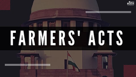 Farm laws, Supreme Court
