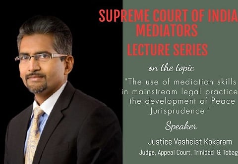 Webinar Alert: Justice V Kokaram on the development of Peace Jurisprudence (Oct 20)
