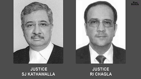 Justices SJ Kathawalla and RI Chagla