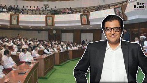 Challenge to Maharashtra Assembly Breach of Privilege notice: Arnab Goswami was given 10 minutes' notice to appear, Supreme Court told