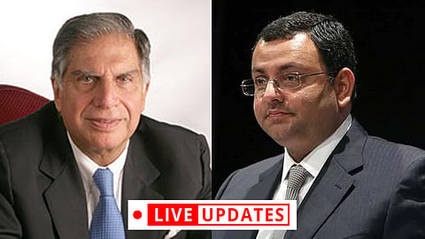 Ratan Tata and Cyrus Mistry 