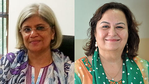 Meenakshi Arora and Pinky Anand