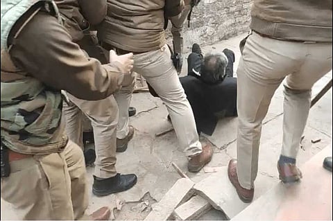 Visuals of the assault on the lawyer at Etah