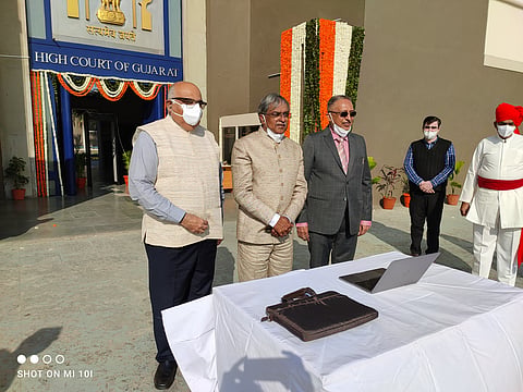 Launch of website for Gujarat State Legal Services Authority