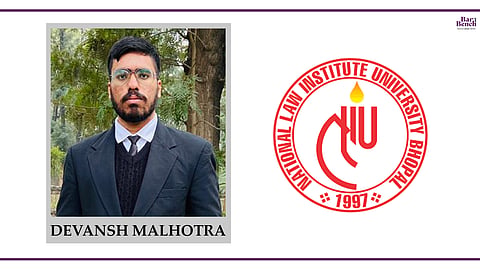 Know Your Campus Ambassador: Devansh Malhotra, NLIU
