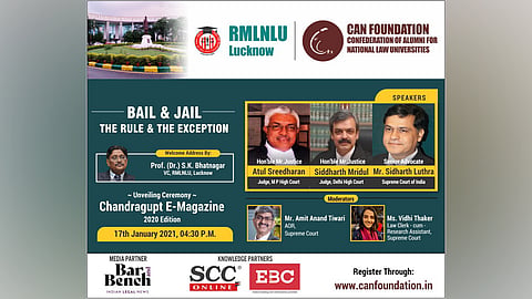 CAN Foundation Webinar, Bail & Jail: The Rule and the Exception
