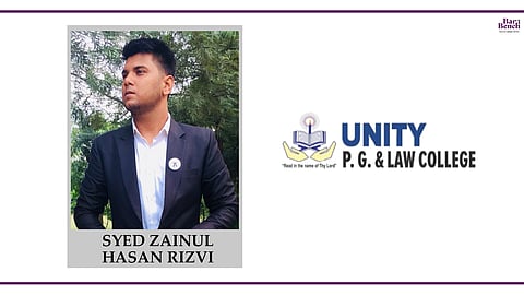 Know Your Campus Ambassador: Syed Z. Rizvi, Unity PG & Law College
