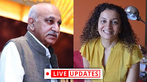MJ Akbar, Priya Ramani, Live Updates