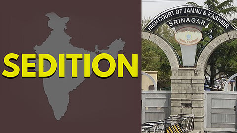 Jammu Kashmir HC, Sedition