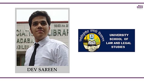 Know your Campus Ambassador: Dev Sareen, University School of Law and Legal Studies