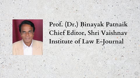 The Journalists: The Shri Vaishnav Institute of Law E-Journal