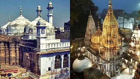 Gyanvapi Mosque and the ancient temple Varanasi 