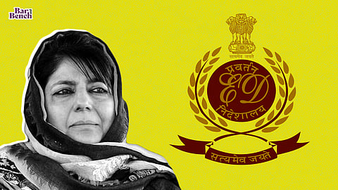Mehbooba Mufti, ED