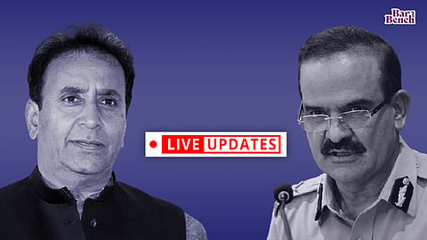 Param Bir Singh and Anil Deshmukh