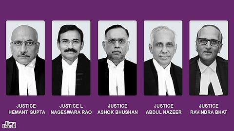 Constitution Bench, Maratha Reservations case