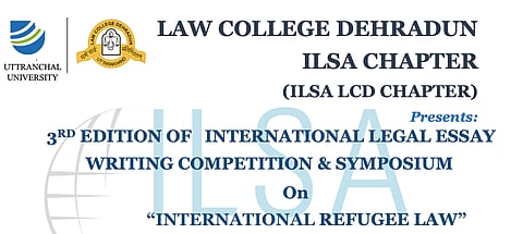 Participate: Law College Dehradun ILSA's Legal Essay Competition & Symposium 