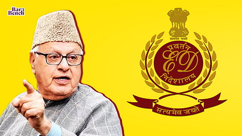 Farooq Abdullah, ED