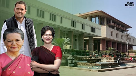 Sonia Gandhi, Rahul Gandhi and Priyanka Gandhi, Delhi High Court