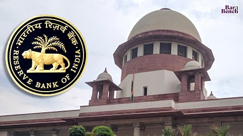 RBI and Supreme Court