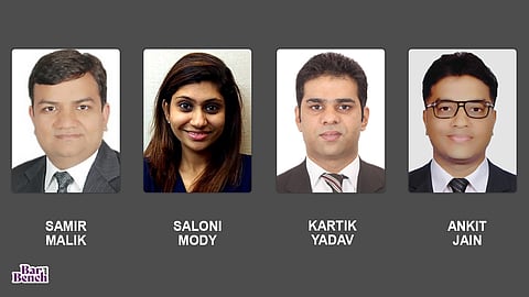 Samir Malik, Saloni Mody, Kartik Yadav, Ankit Jain