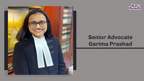Senior Advocate Garima Prashad