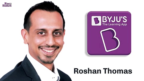 Roshan Thomas, Byju's
