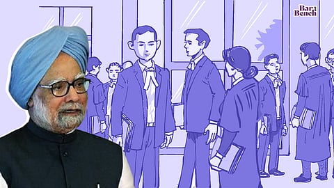 Manmohan Singh, Lawyers