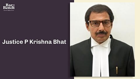 Justice Krishna P Bhat 
