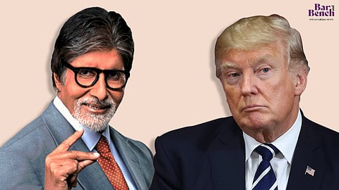 Amitabh Bachhan and Donald Trump