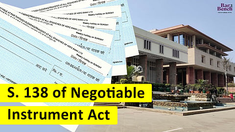 S.138 of Negotiable Instruments Act, Delhi HC 
