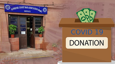 SCBA , covid 19 and money donation