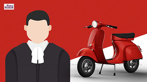  Lawyer and Scooter