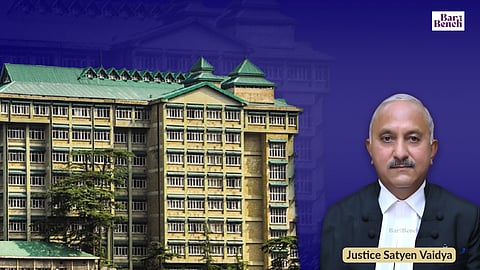 Justice Satyen Vaidya and Himachal Pradesh High Court