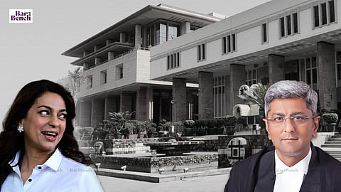 Justice Sanjeev Narula and Juhi Chawla, Delhi HC