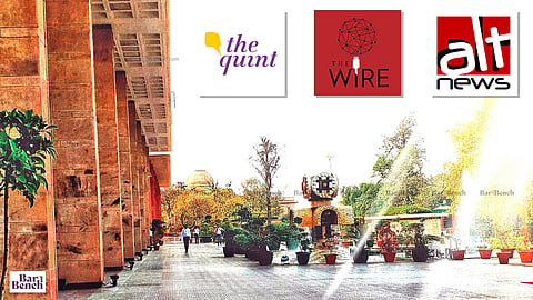 The Quint, The Wire and AltNews, Delhi High Court