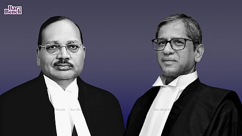 CJI NV Ramana and Justice Surya Kant