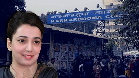 Ishrat jahan with karkardooma court
