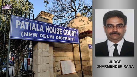 Judge Dharmender Rana, Patiala House Courts