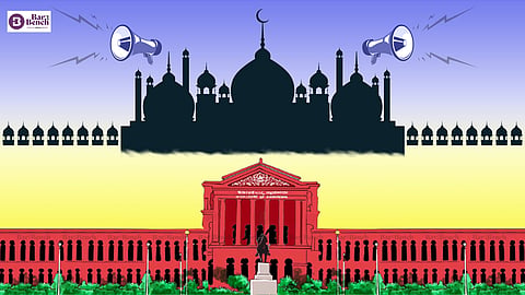 Mosque, Karnataka, Loud speakers