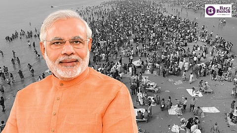 PM Modi with River Ganga