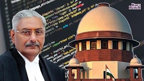 Justice Arun Mishra and Pegasus, SC