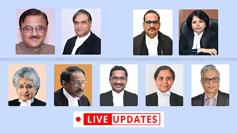 Nine new judges