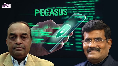 M. Thangathurai, Mukul Rohatgi, Pegasus