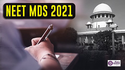 NEET MDS 2021