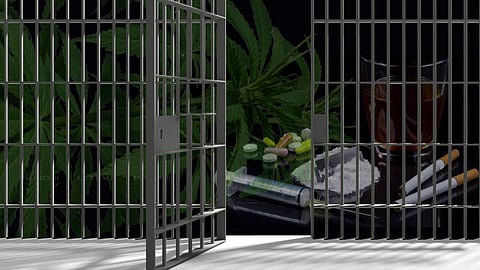 peddling drugs and jail