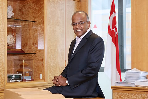 Singapore Law Minister K Shanmugam