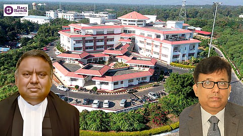 Chief Justice Indrajit Mahanty, Justice S Talapatra, Tripura High Court