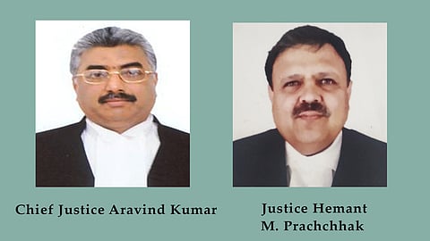 Chief Justice Aravind Kumar and Justice Hemant M. Prachchhak